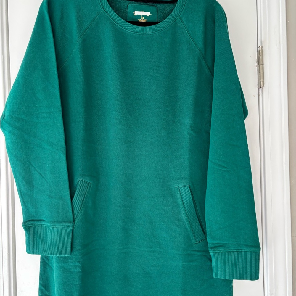 Lilly Pulitzer NWOT Sweatshirt Green Dress - Picture 4 of 6